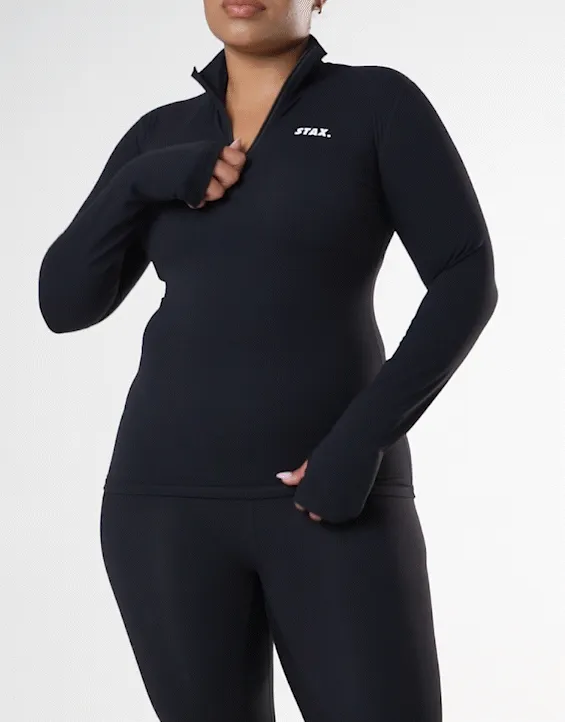 Long Sleeve Body Top NANDEX ™ - Black