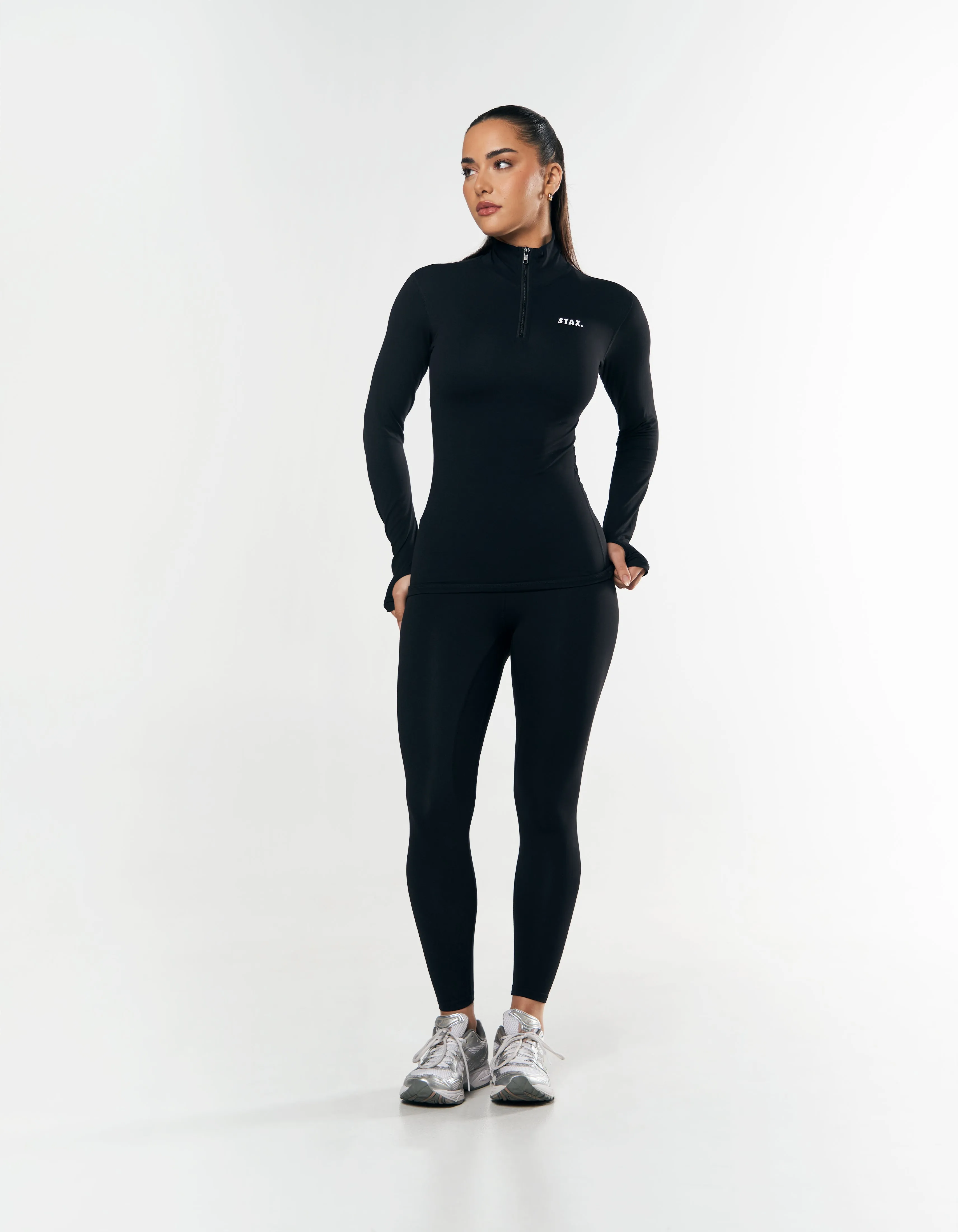 Long Sleeve Body Top NANDEX ™ - Black