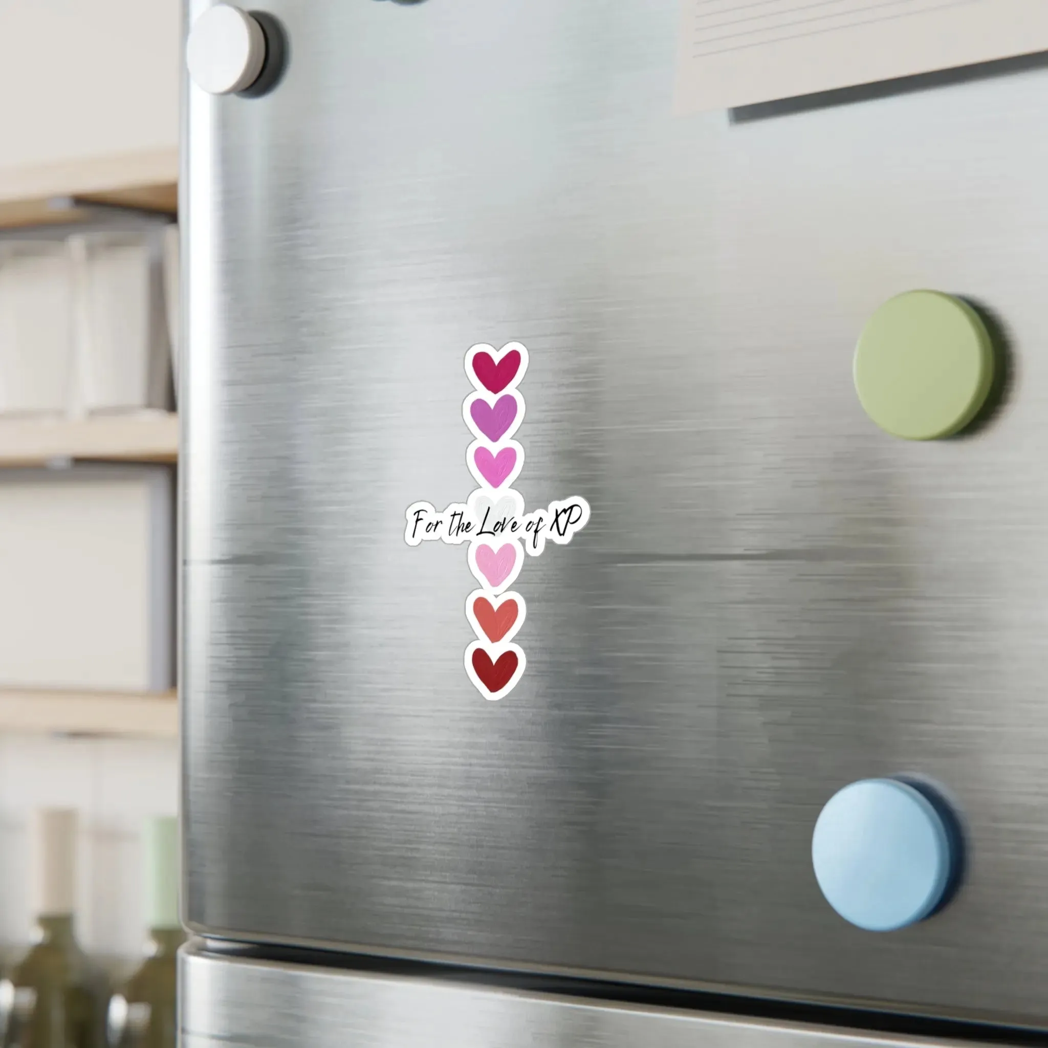 Love XP Hearts Kiss-Cut Vinyl Decals