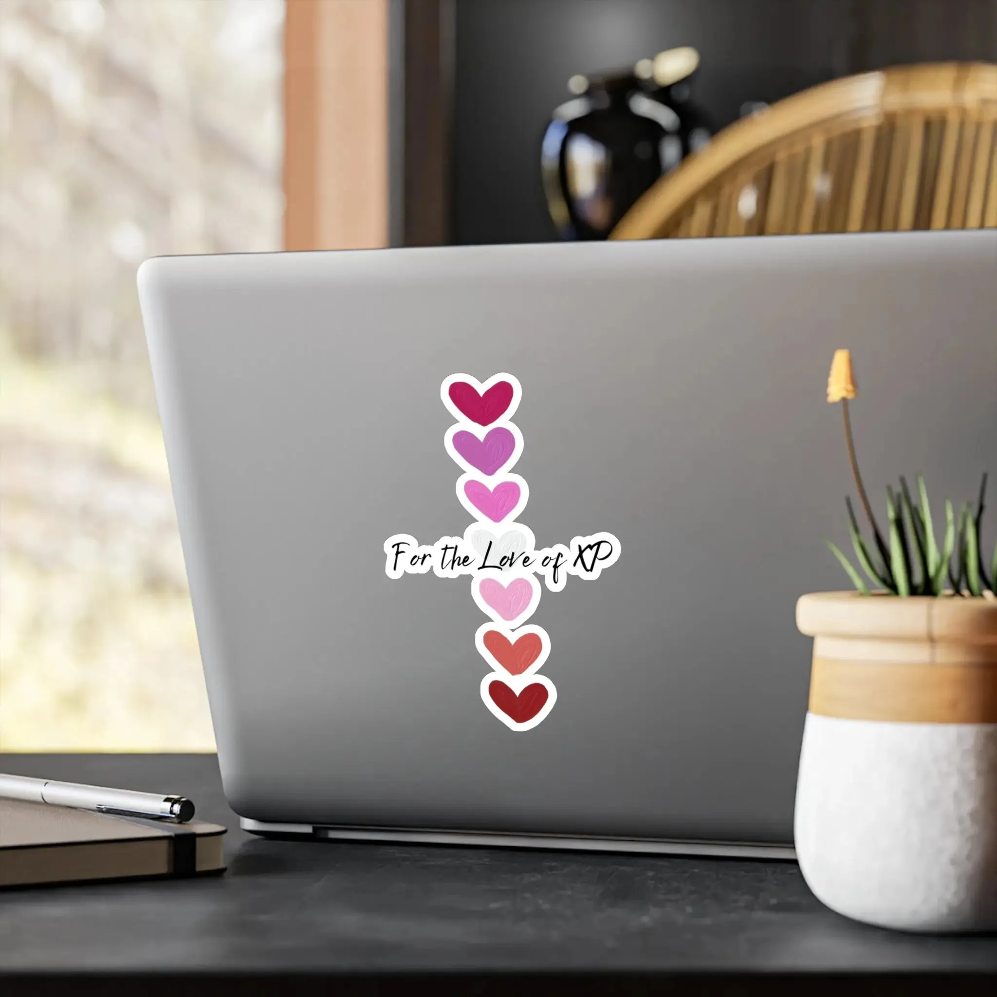 Love XP Hearts Kiss-Cut Vinyl Decals