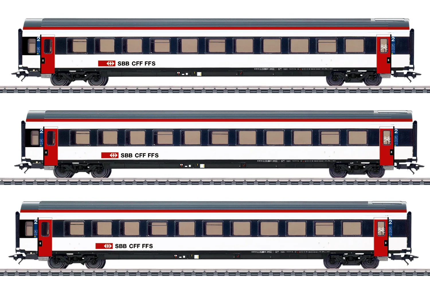 Marklin H0 42153 Mark IV Type B Express Train Passenger Car Set  2023 New Item