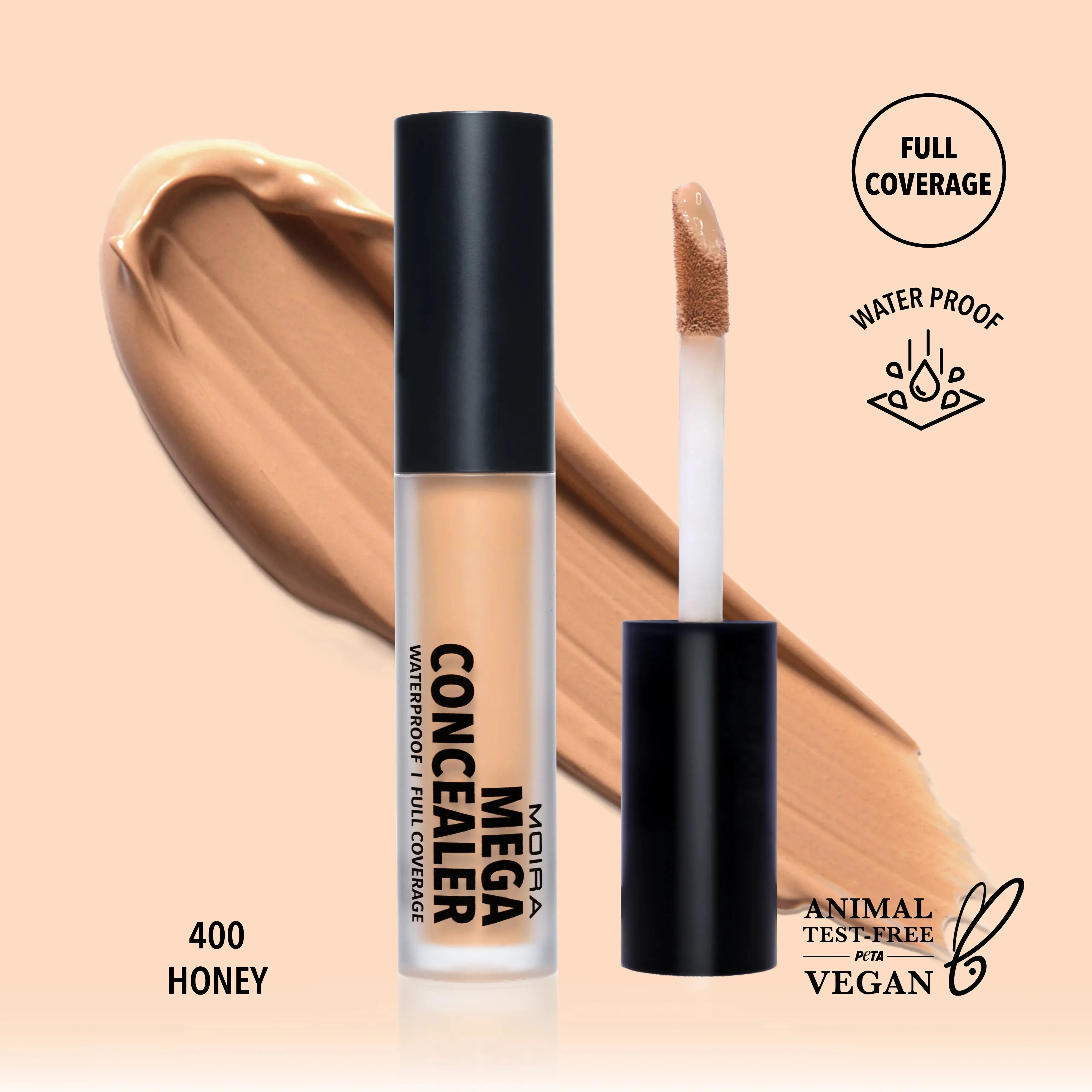 MOIRA Mega Concealer Waterproof Corrector