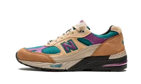 New Balance 991 Made In UK Palace Brown Teal