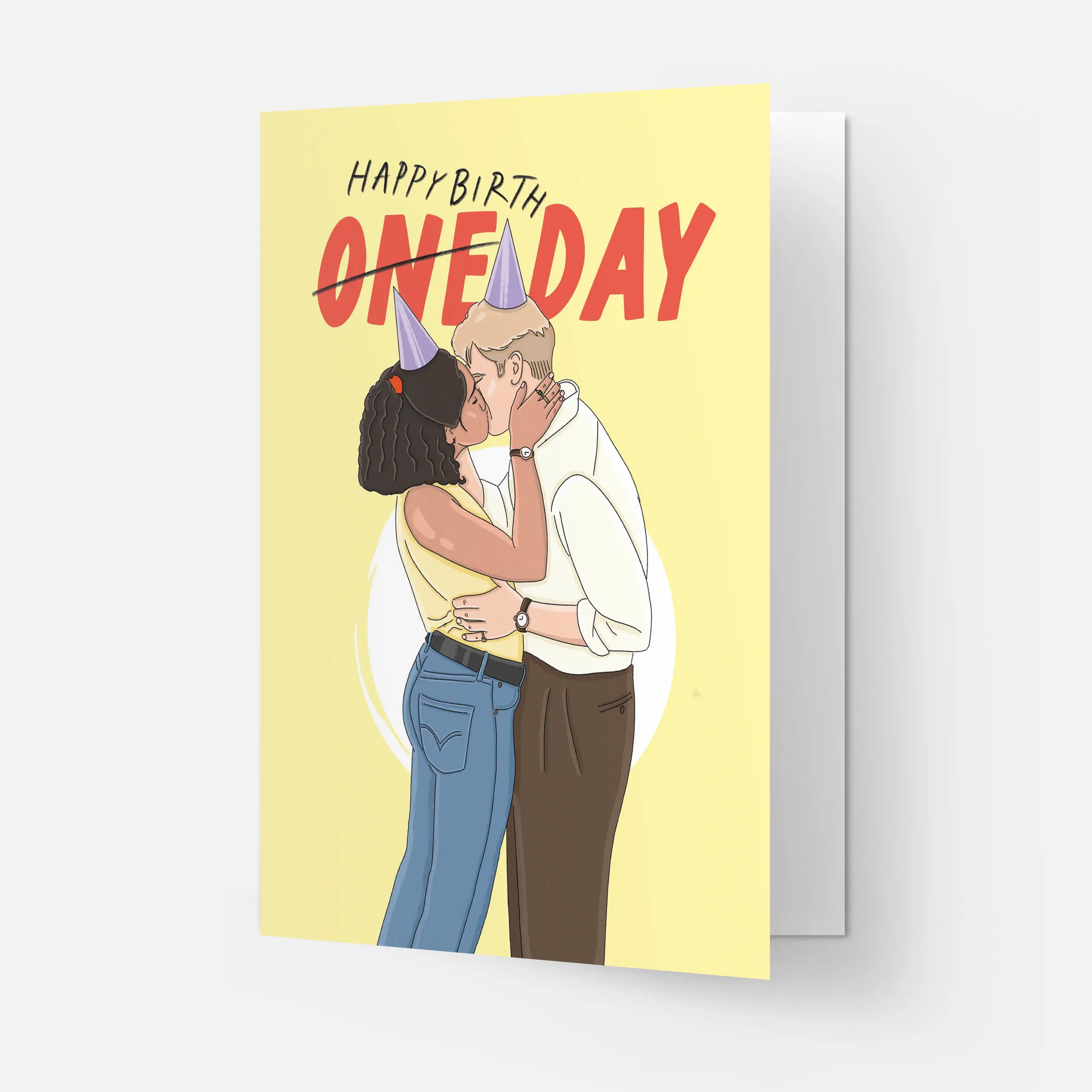 One Day Birthday Card