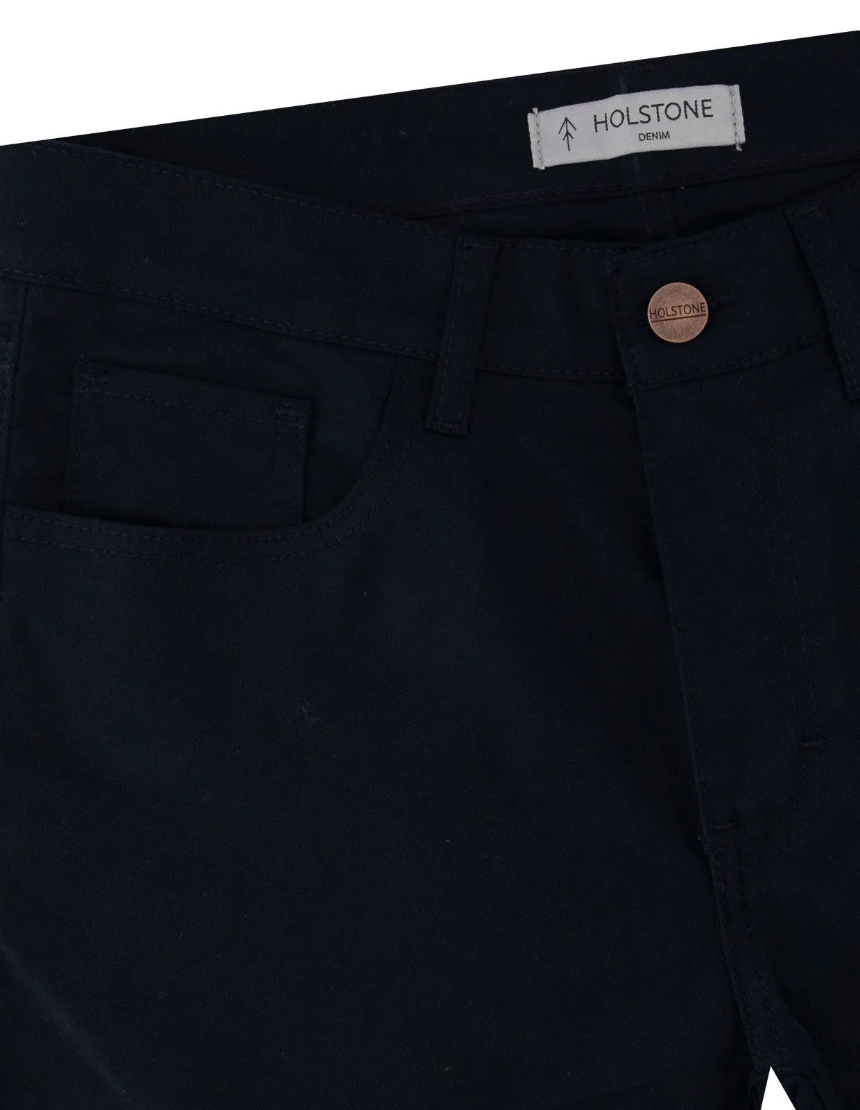 Pantalón de Gabardina Jean Cut Slim Fit - Azul Marino