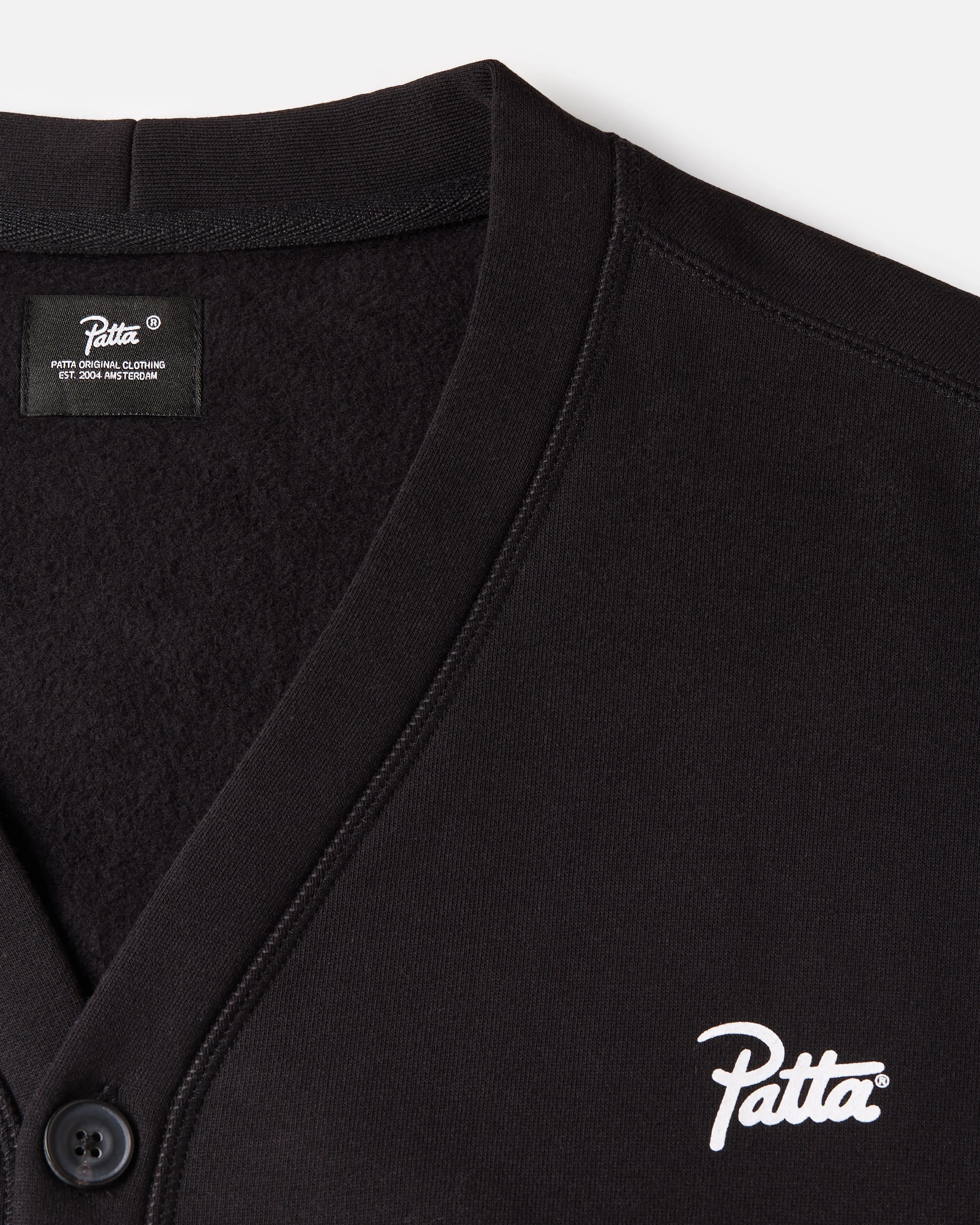 Patta Classic Cardigan (Black)