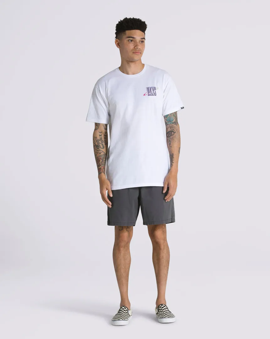 Polo Ringed Logo Ss Tee White