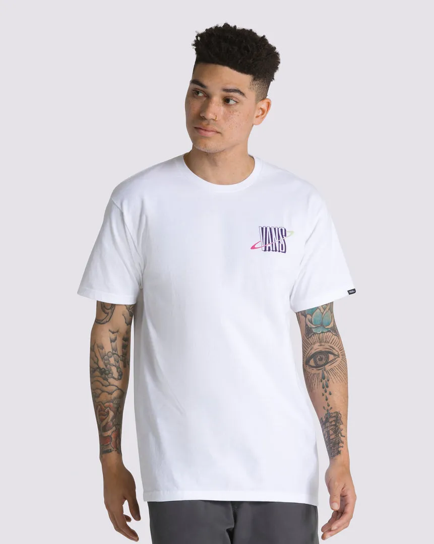 Polo Ringed Logo Ss Tee White