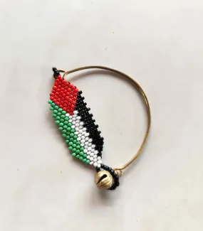 Protection & Solidarity Beaded Flag Bracelet