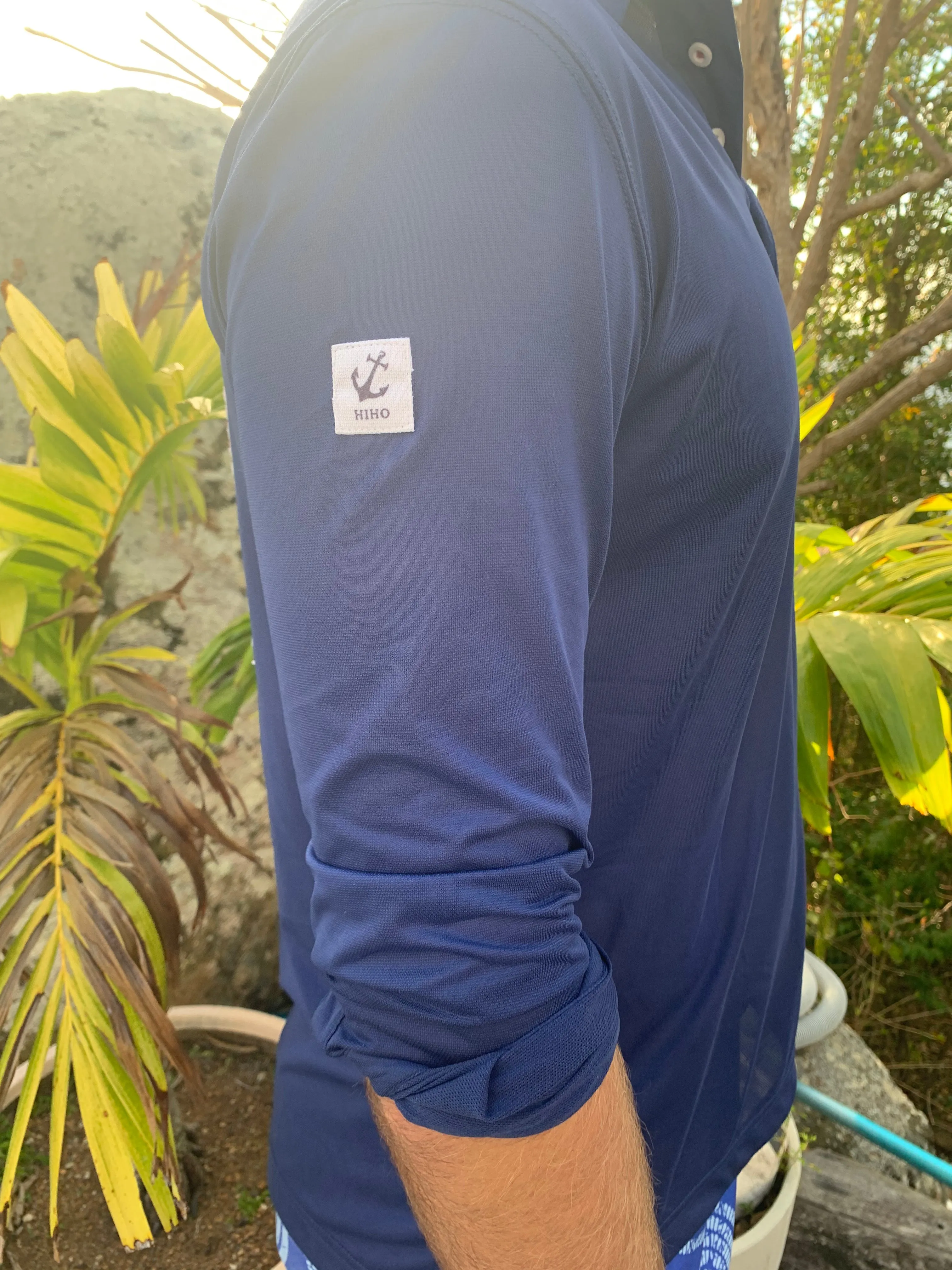 R3 Tortola Compass UPF50 Shirt - Racing Blue