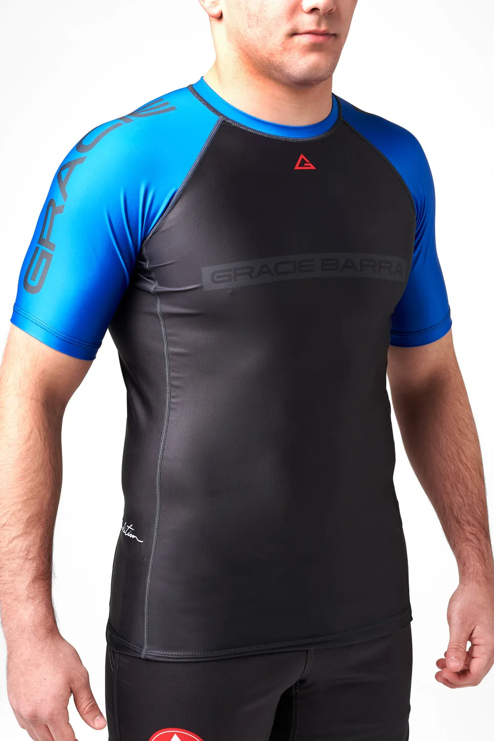 Rashguard Ranqueada M/C Unissex V3- Azul