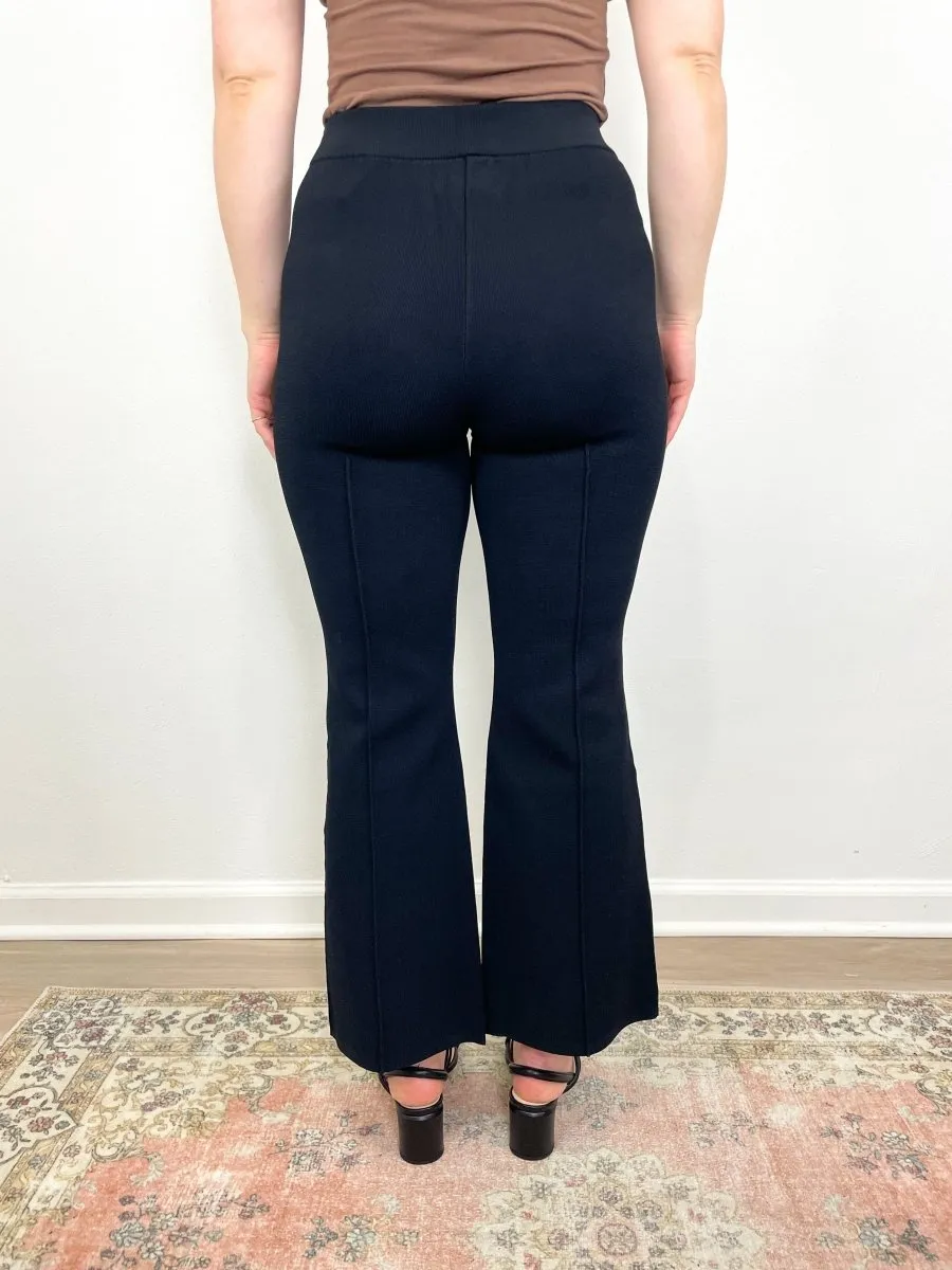 Rene Pull On Pant in Black