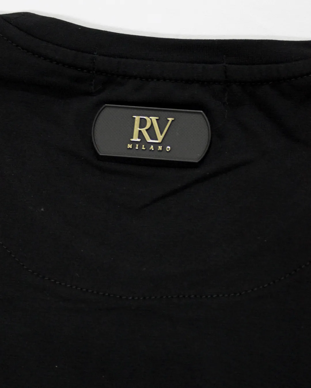 Roberto Vino Rect Milano Black T Shirt