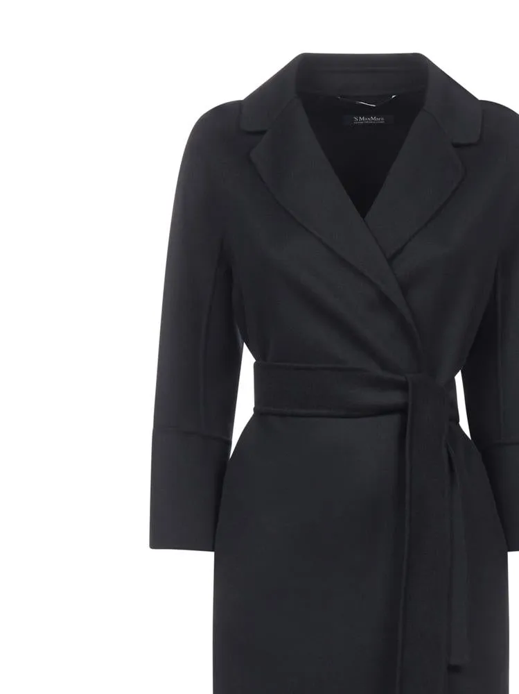 'S Max Mara Arona Belted Short Robe Coat