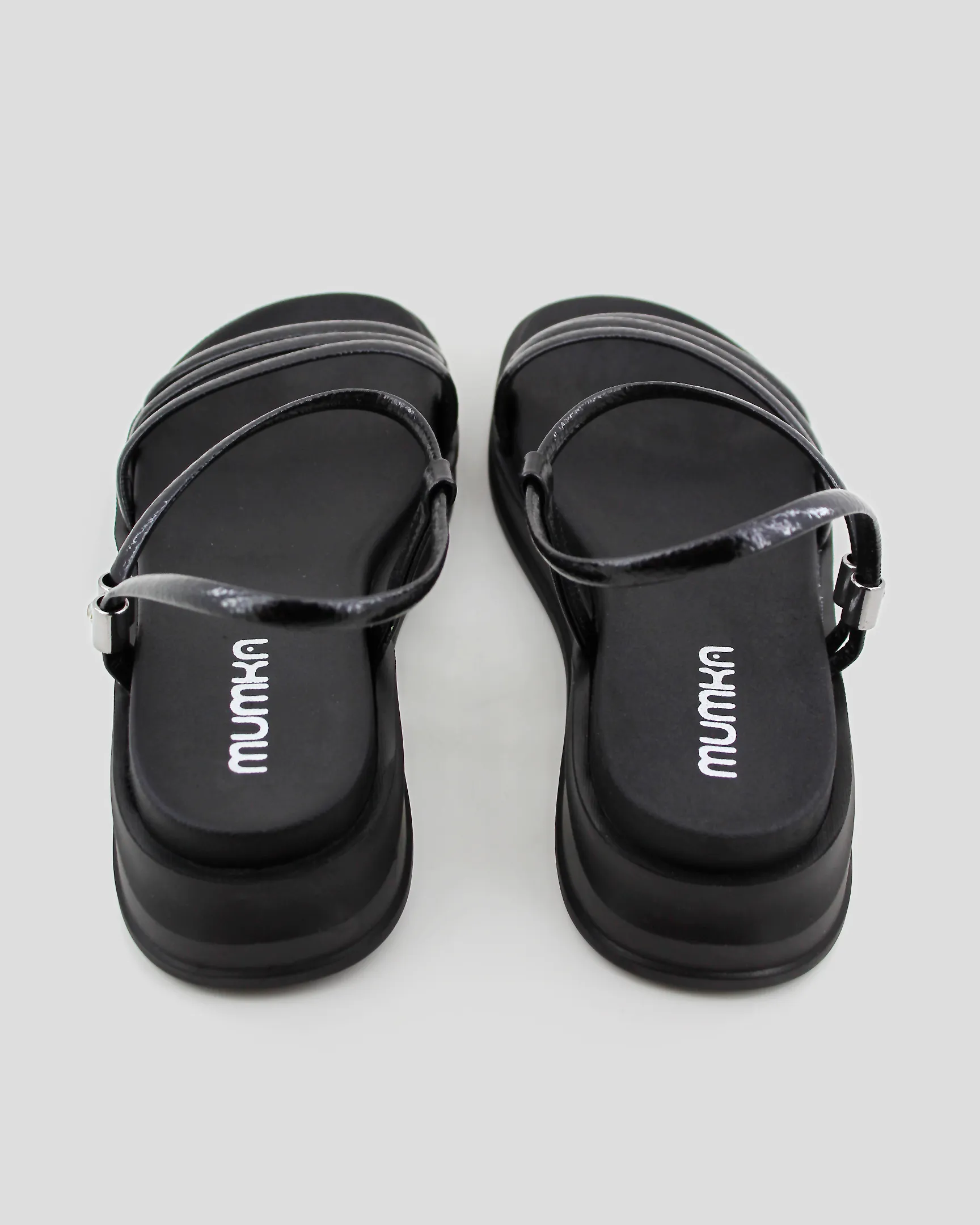 Sandalias Plataforma Negro