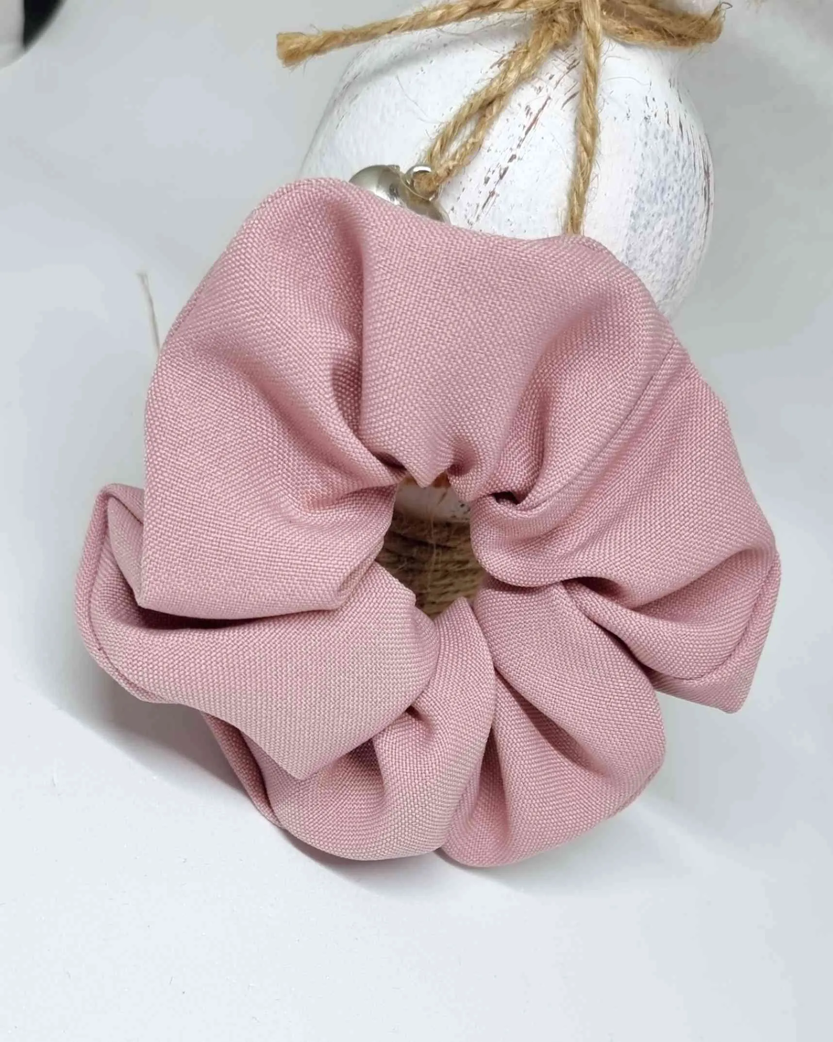 Scrunchie Basico Rosa