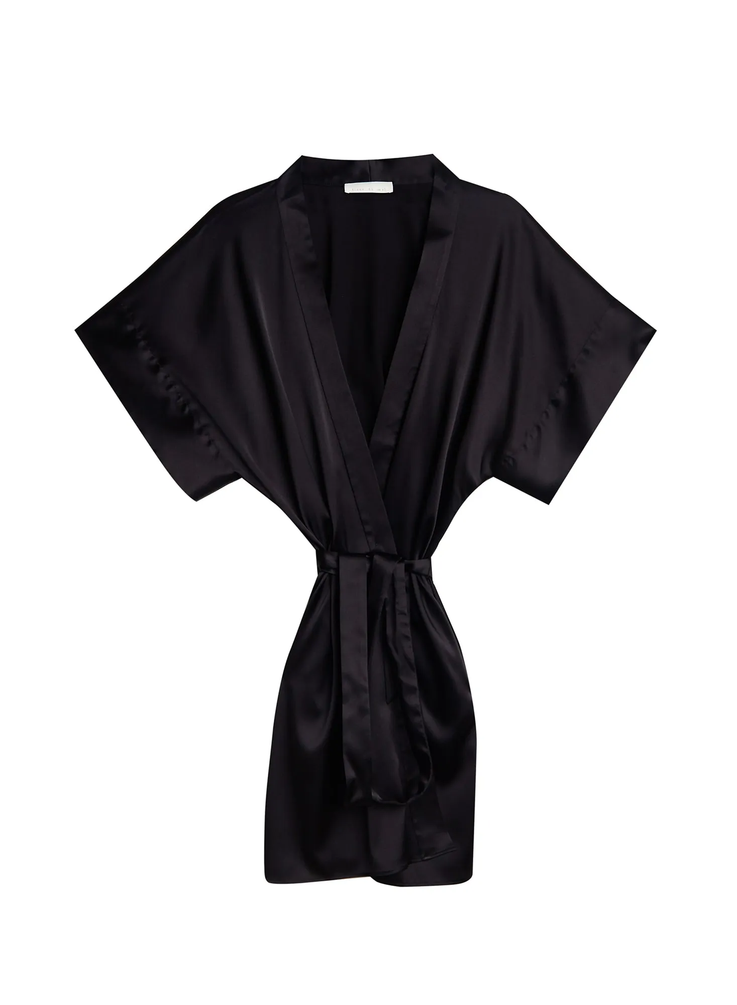 Short Sleeve Mini Robe