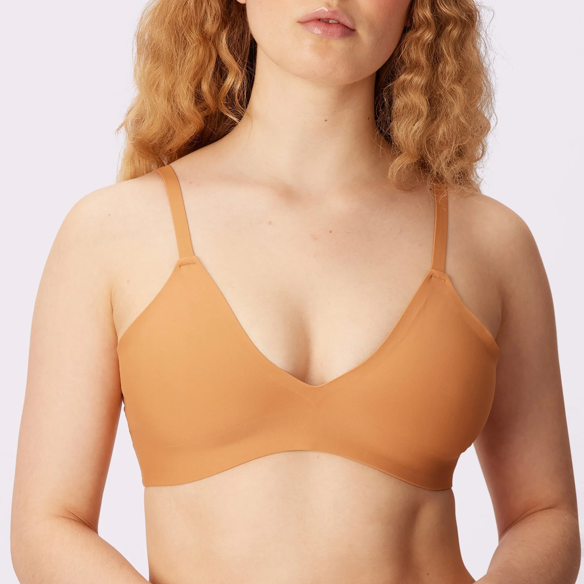 Smooth Lift Triangle Bralette | Seamless Universal | Archive (Toast)