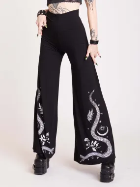 Snake Palazzo Pants