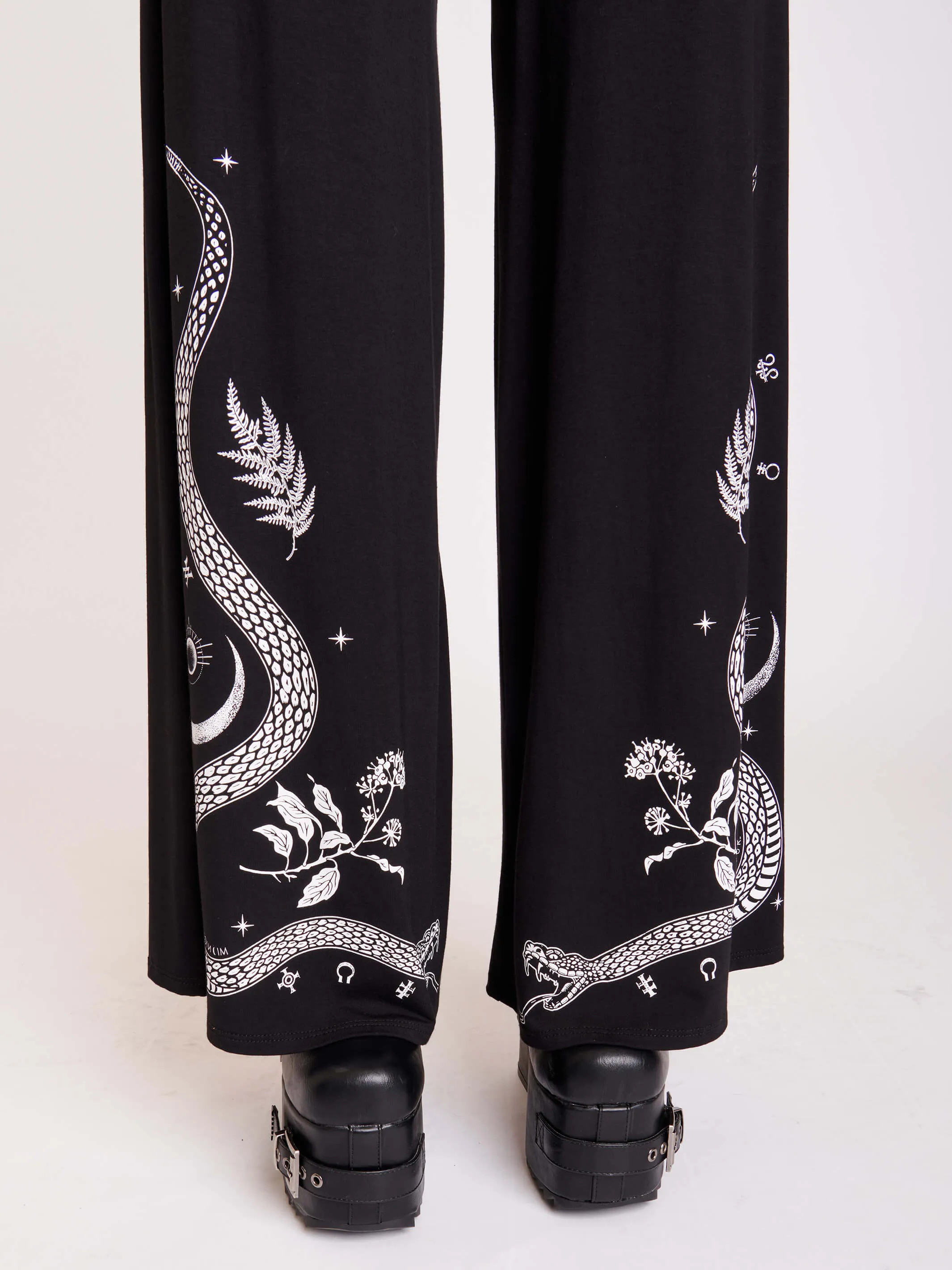 Snake Palazzo Pants