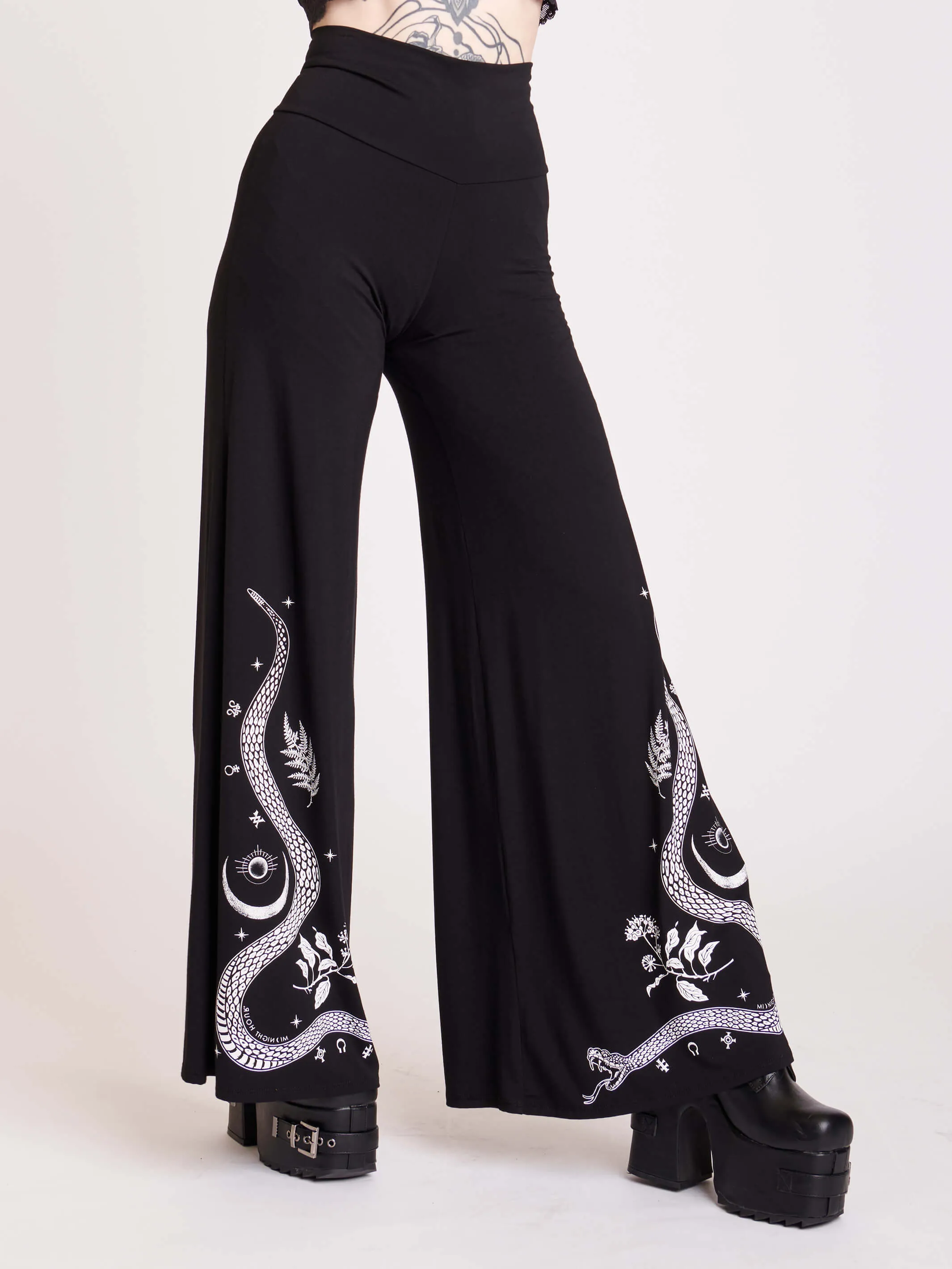 Snake Palazzo Pants