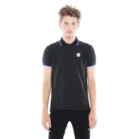 S/S POLO IN BLACK