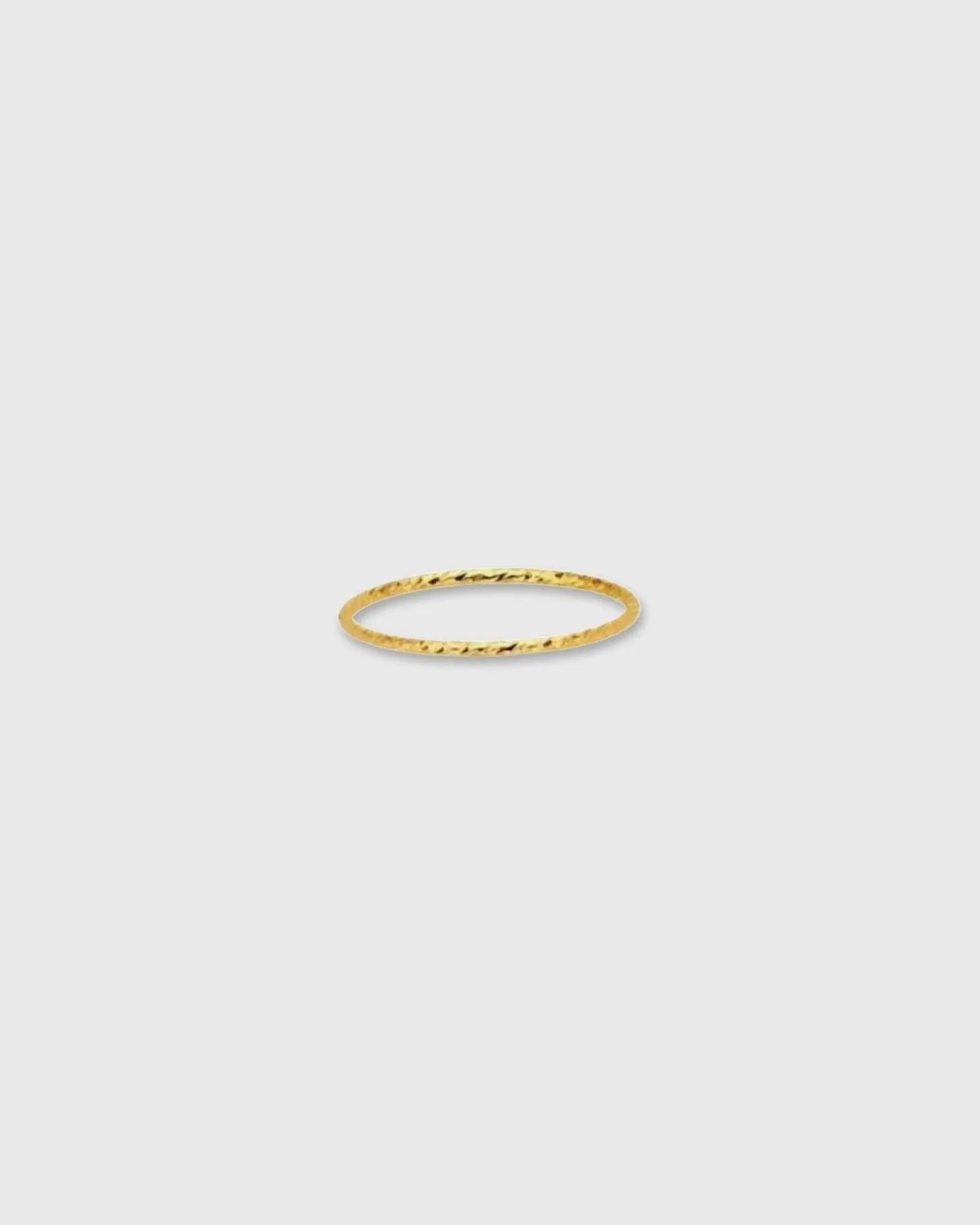 Stackable Sparkle Pinky Ring