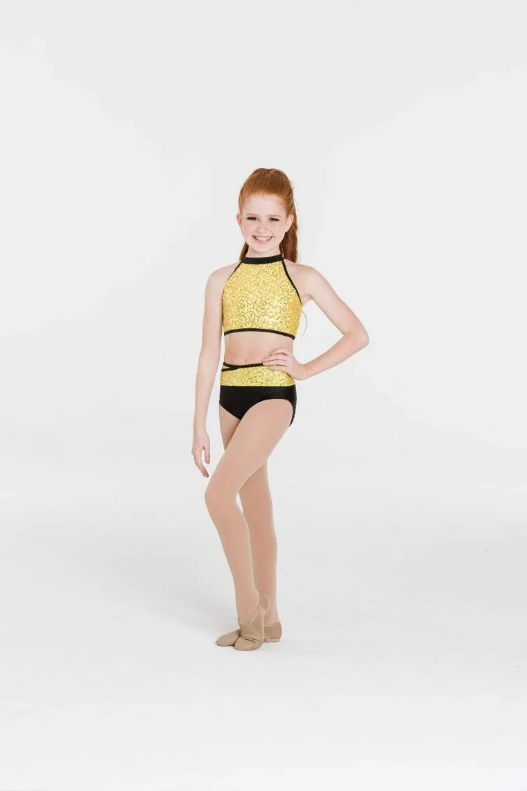 Studio 7 Bright Lights Halter Crop Top Chct09 / Adct09