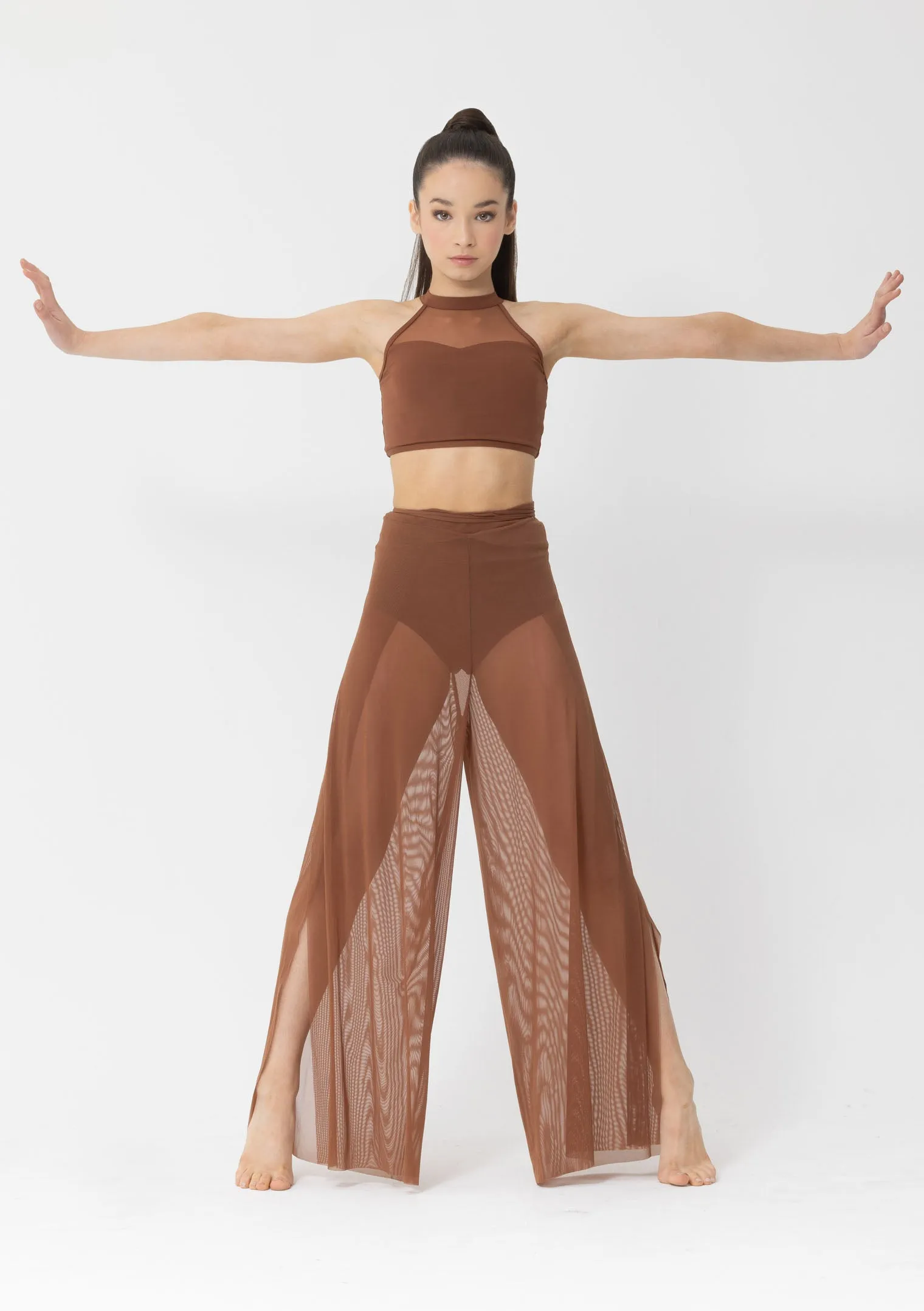 Studio 7 Mesh Wrap Pants Chmp02 Admp02