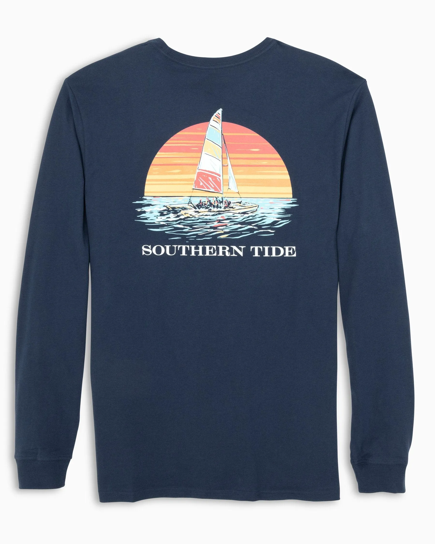 Sunset Silhouette Long Sleeve T-Shirt