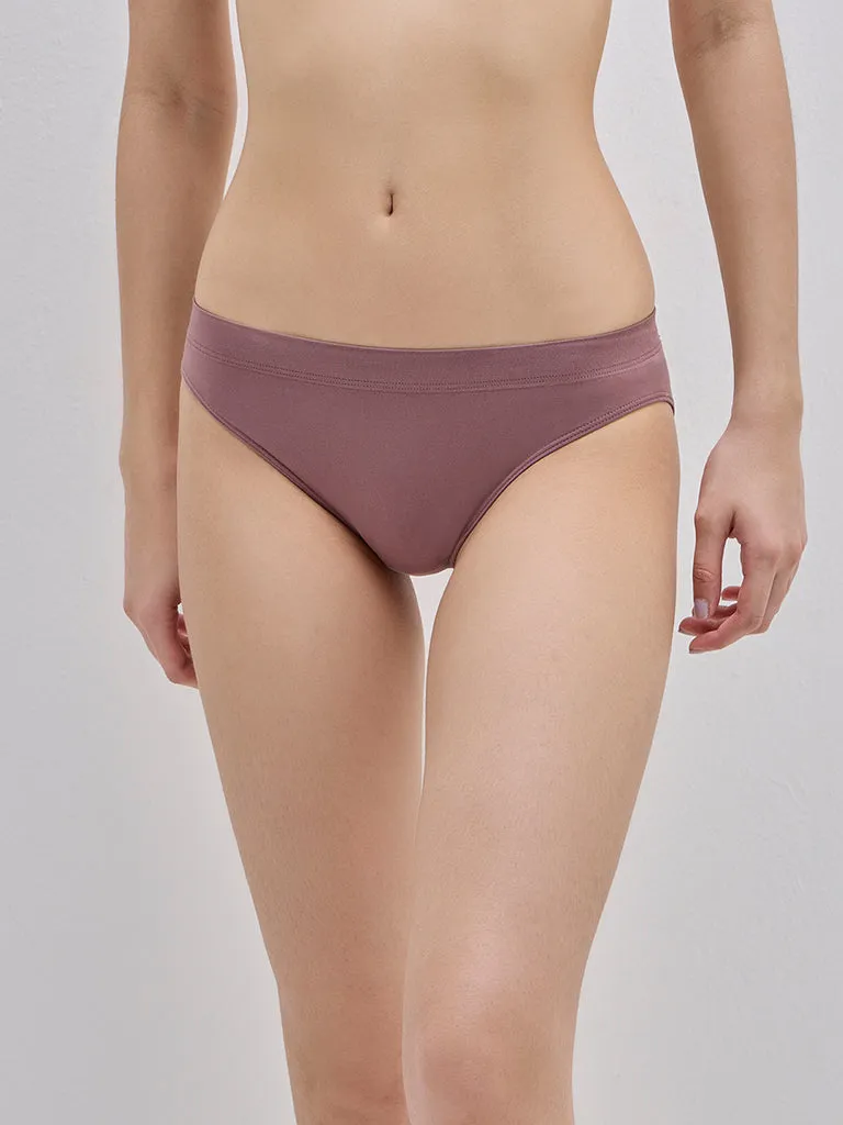 Superstar Mauve Seam-Free Bikini Brief