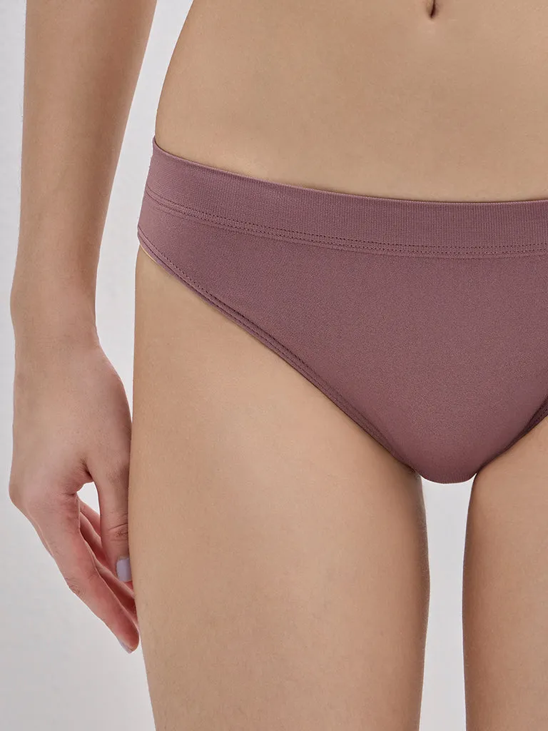 Superstar Mauve Seam-Free Bikini Brief