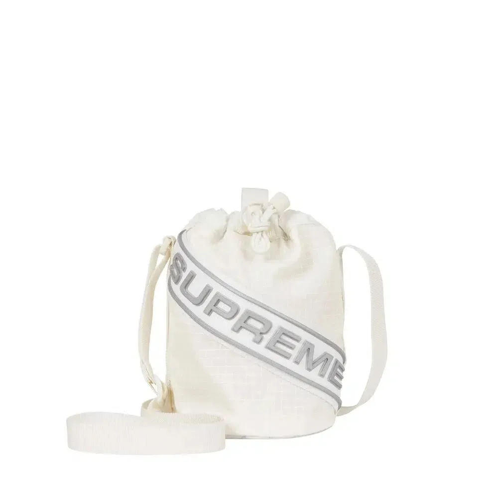 Supreme Cinch Bag (White)