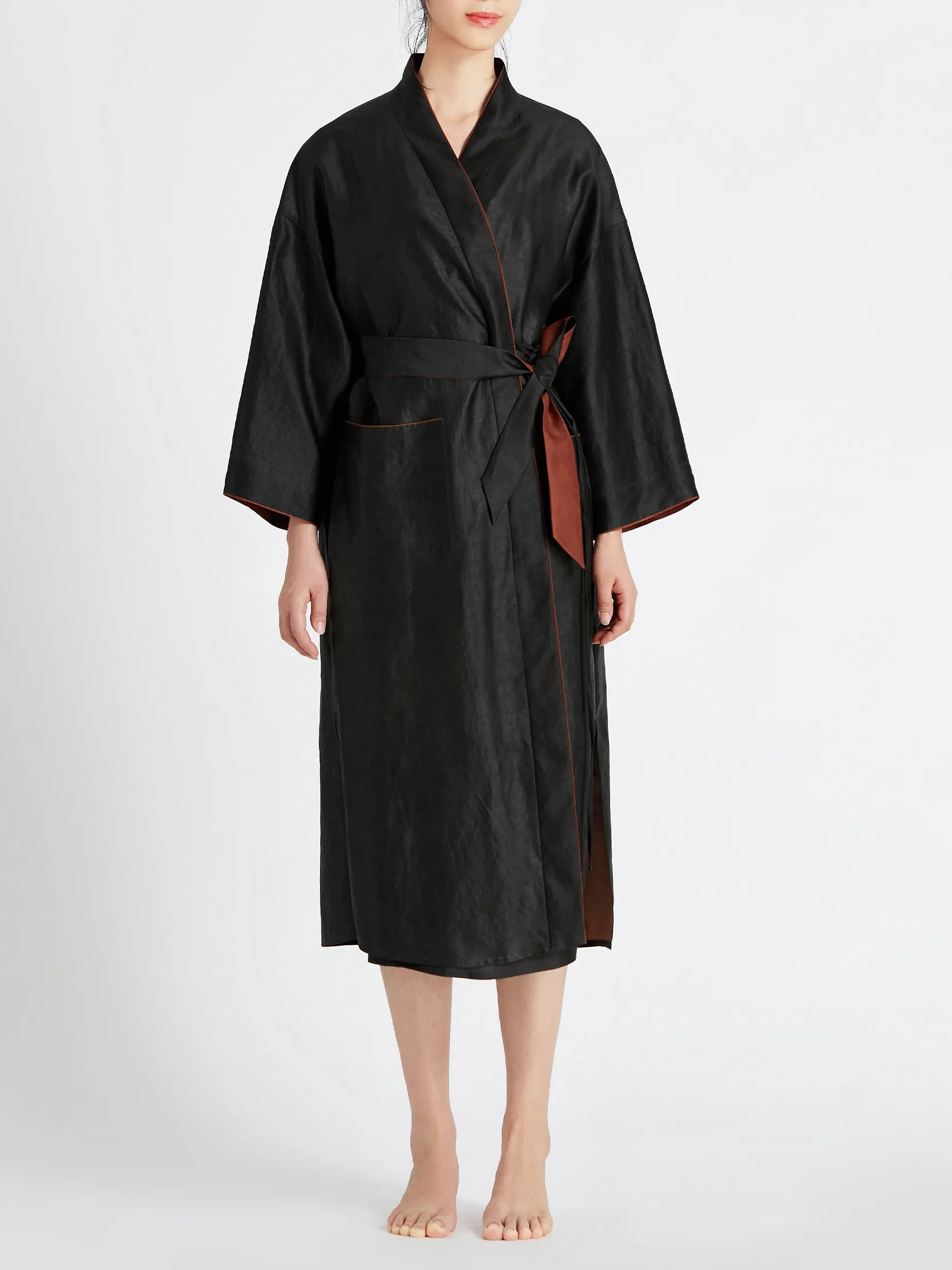 TANGY Silk robe