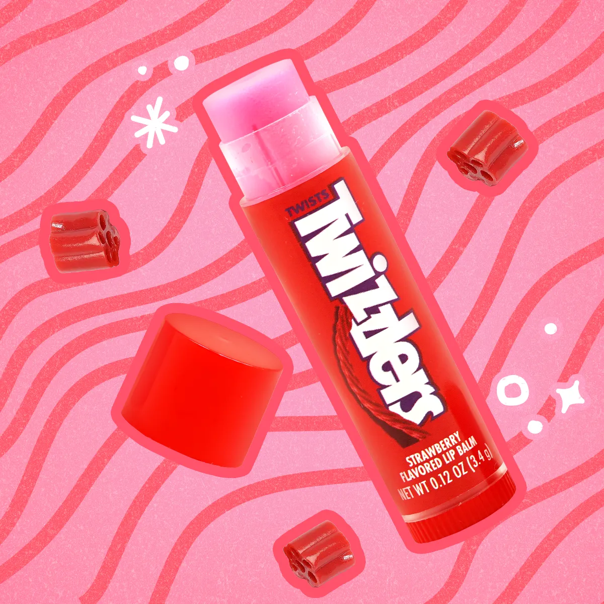 TASTE Twizzlers Strawberry Bálsamo Labial