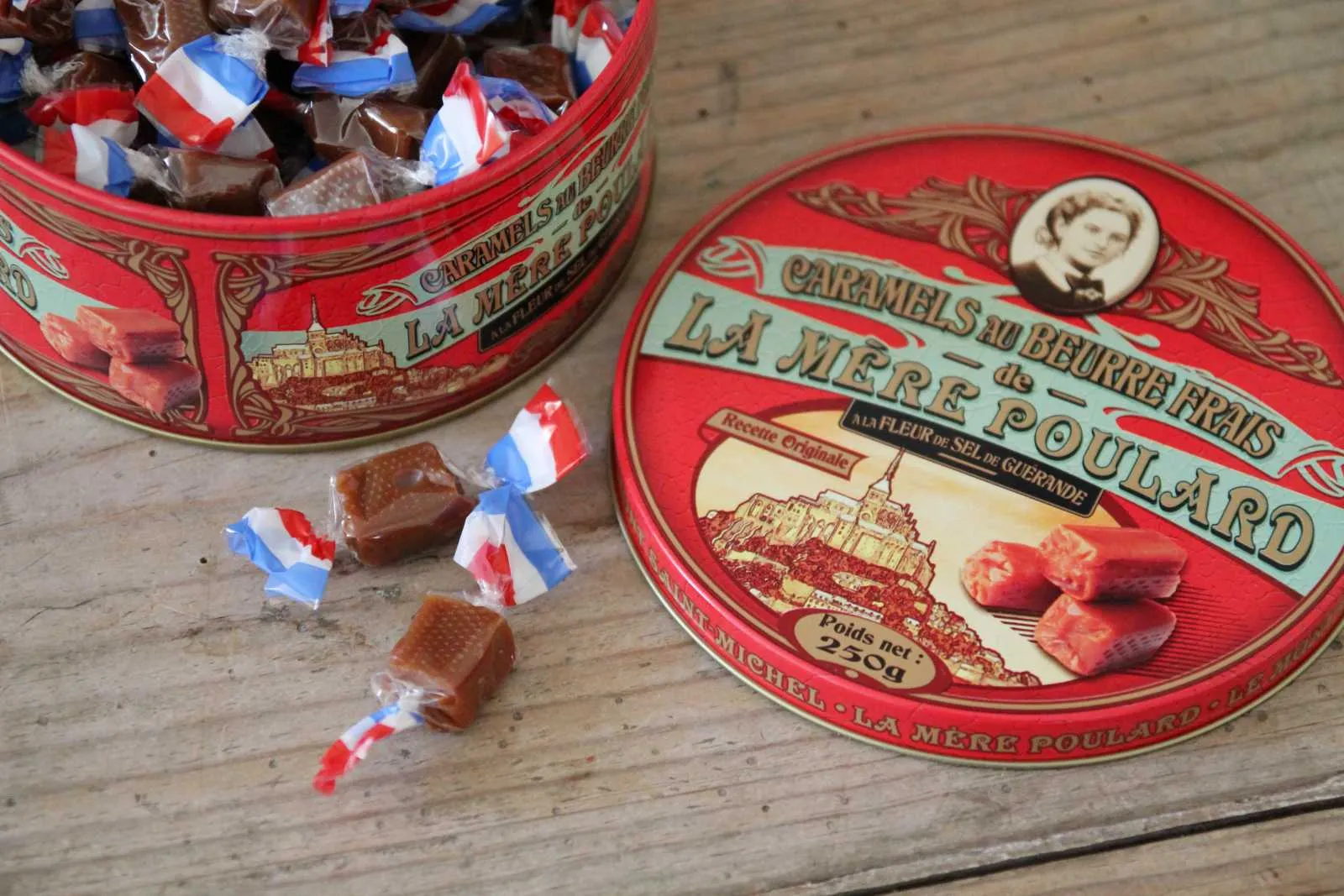 Tin of Salted Caramels