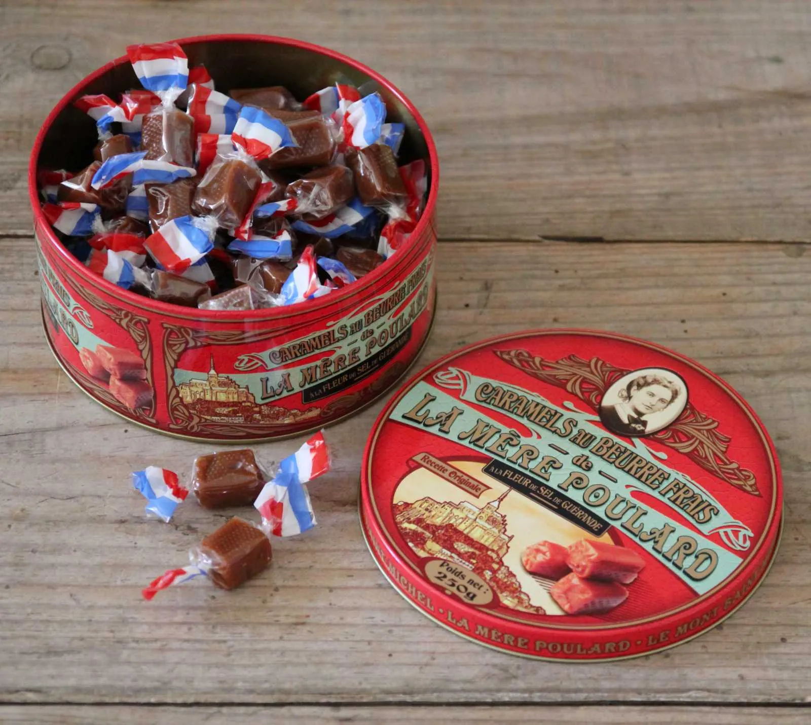 Tin of Salted Caramels