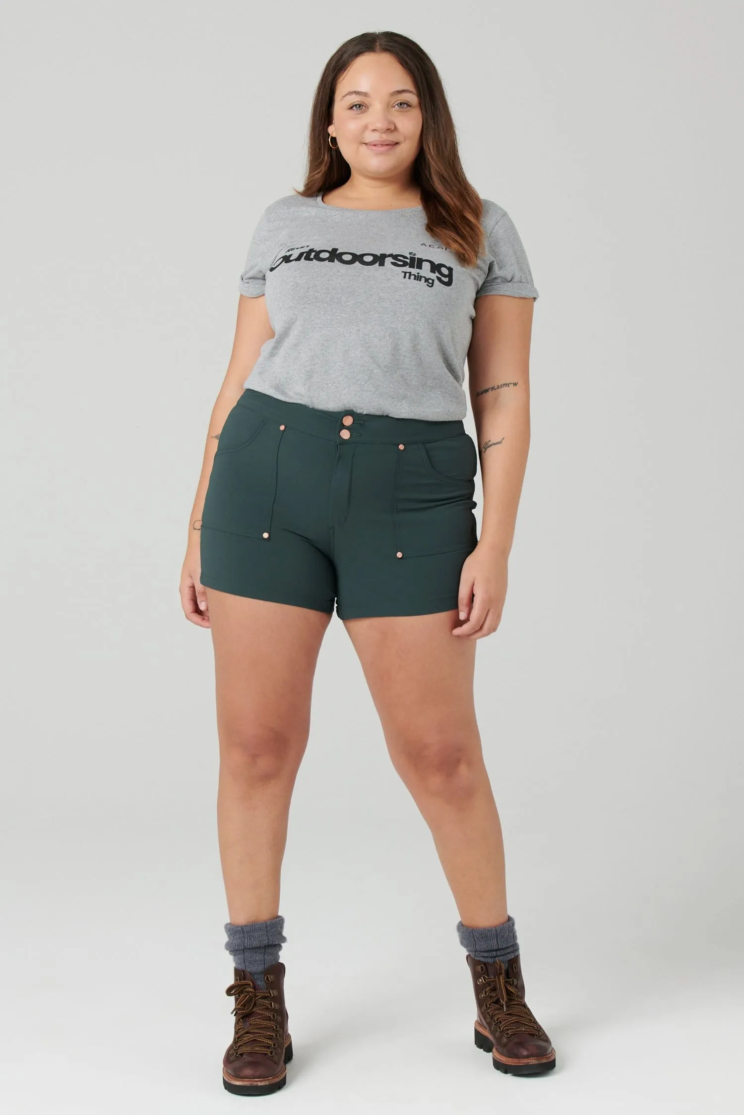 Trek Shorts - Forest Green