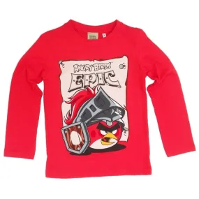 Tricou cu maneca lunga, Angry Birds Epic, rosu, ORIGINAL, Fashion UK