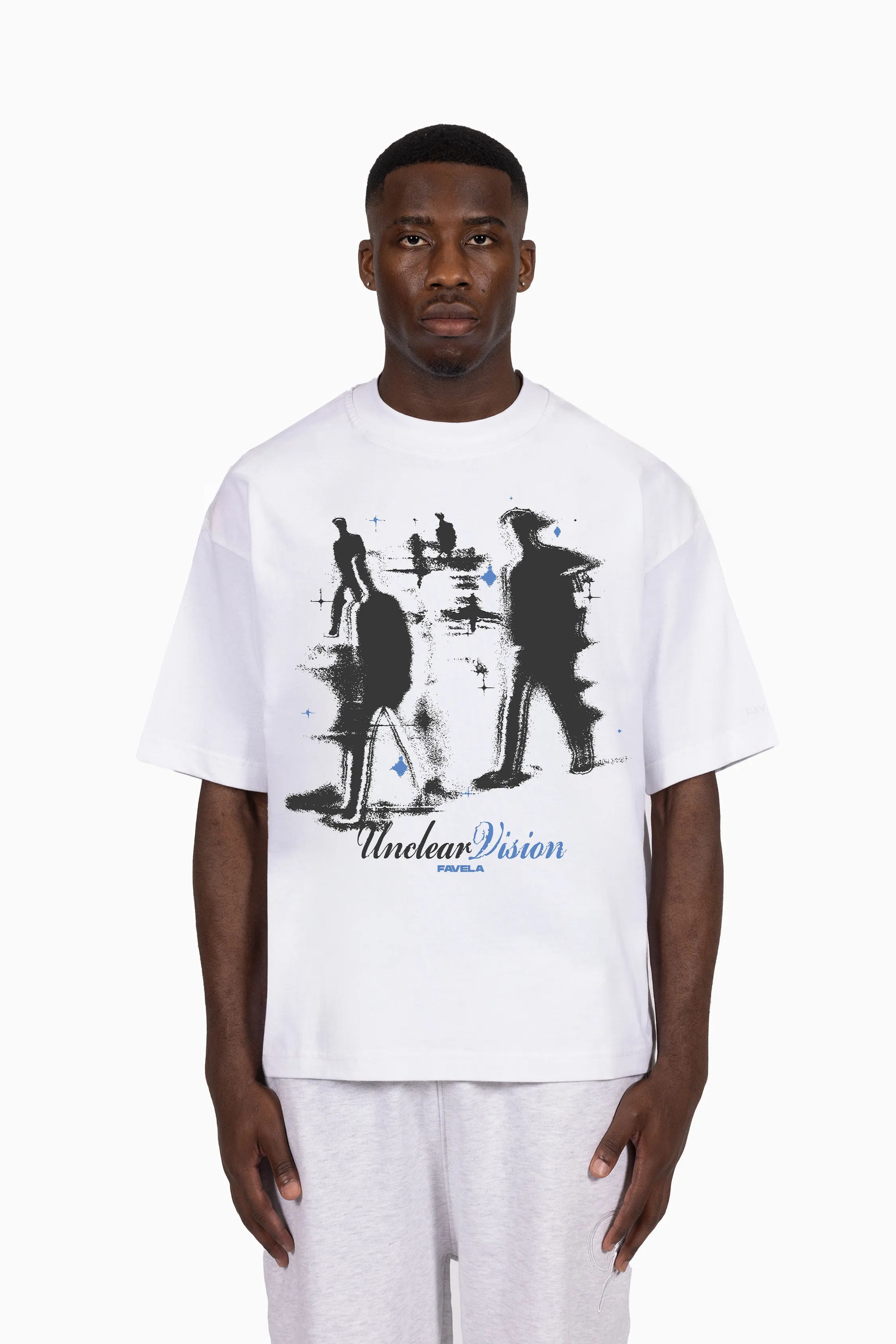 UNCLEAR VISION WHITE T-SHIRT