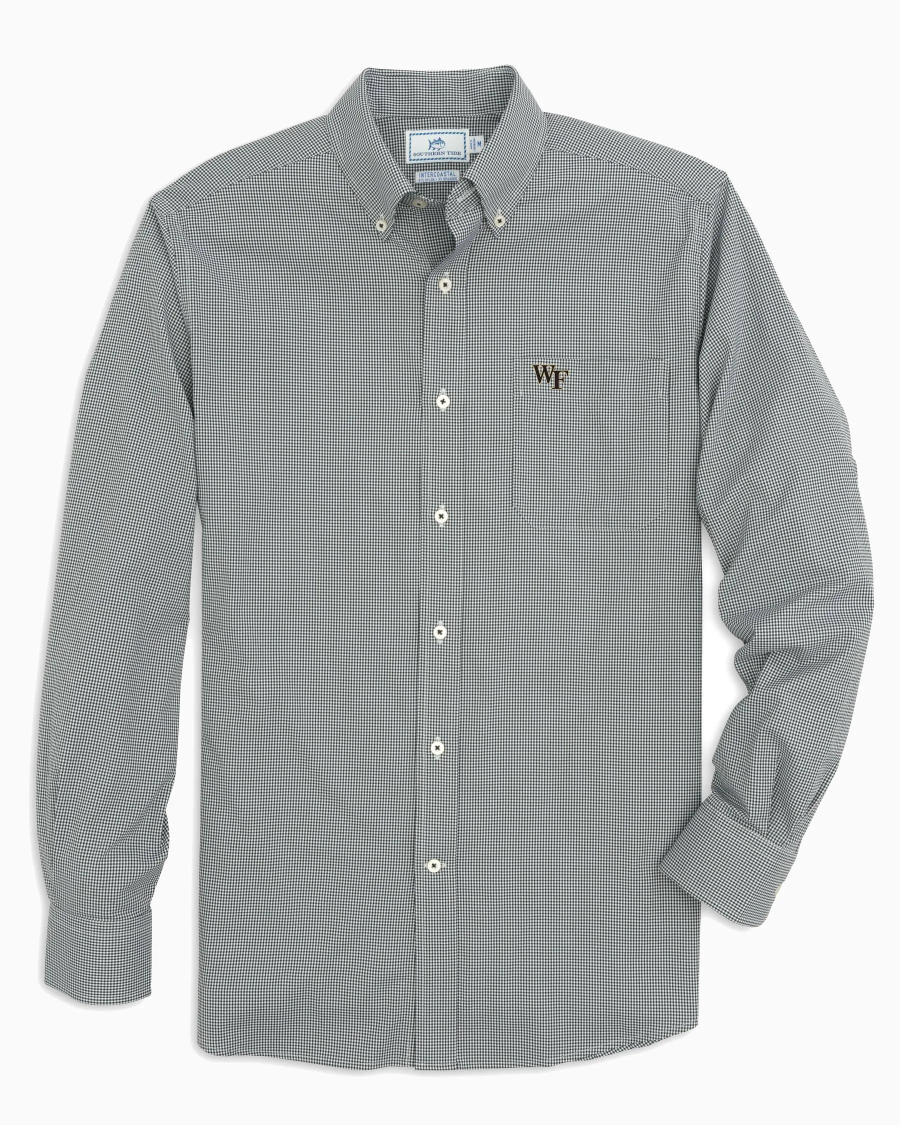 Wake Forest Gingham Button Down Shirt