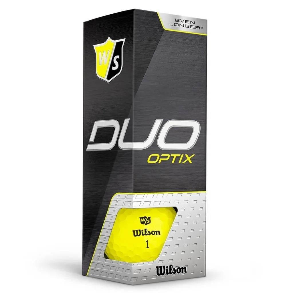 Wilson Duo Optix - Geel