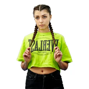 Womens Punk Crop Tee