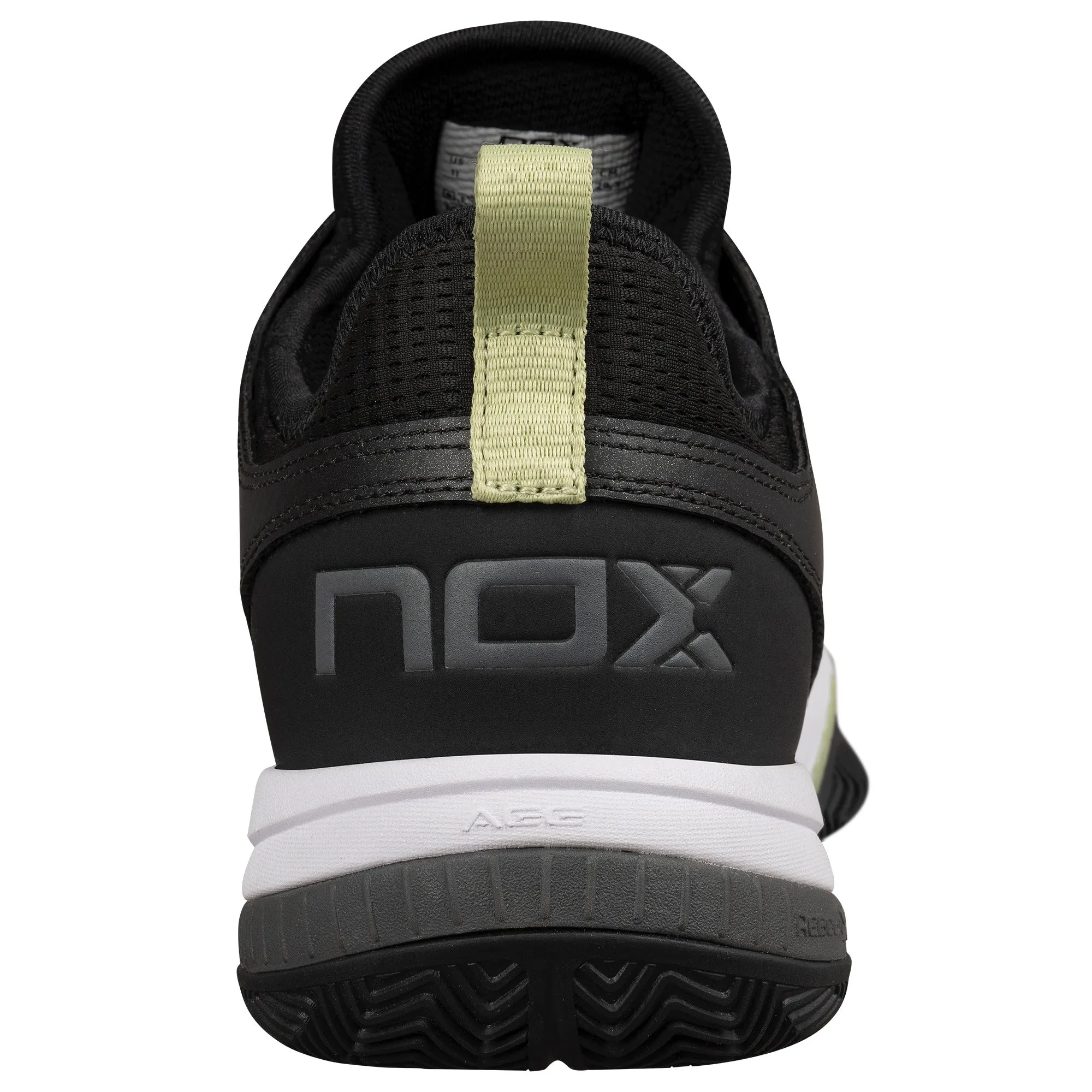 Zapatillas de pádel Nox NERBO Negro/Lima Suave